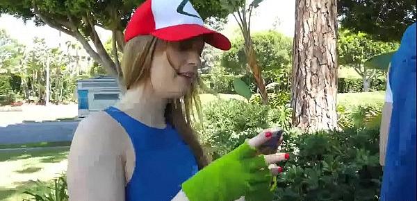  Richies pokemon cock suck by Dolly Leigh deep throat